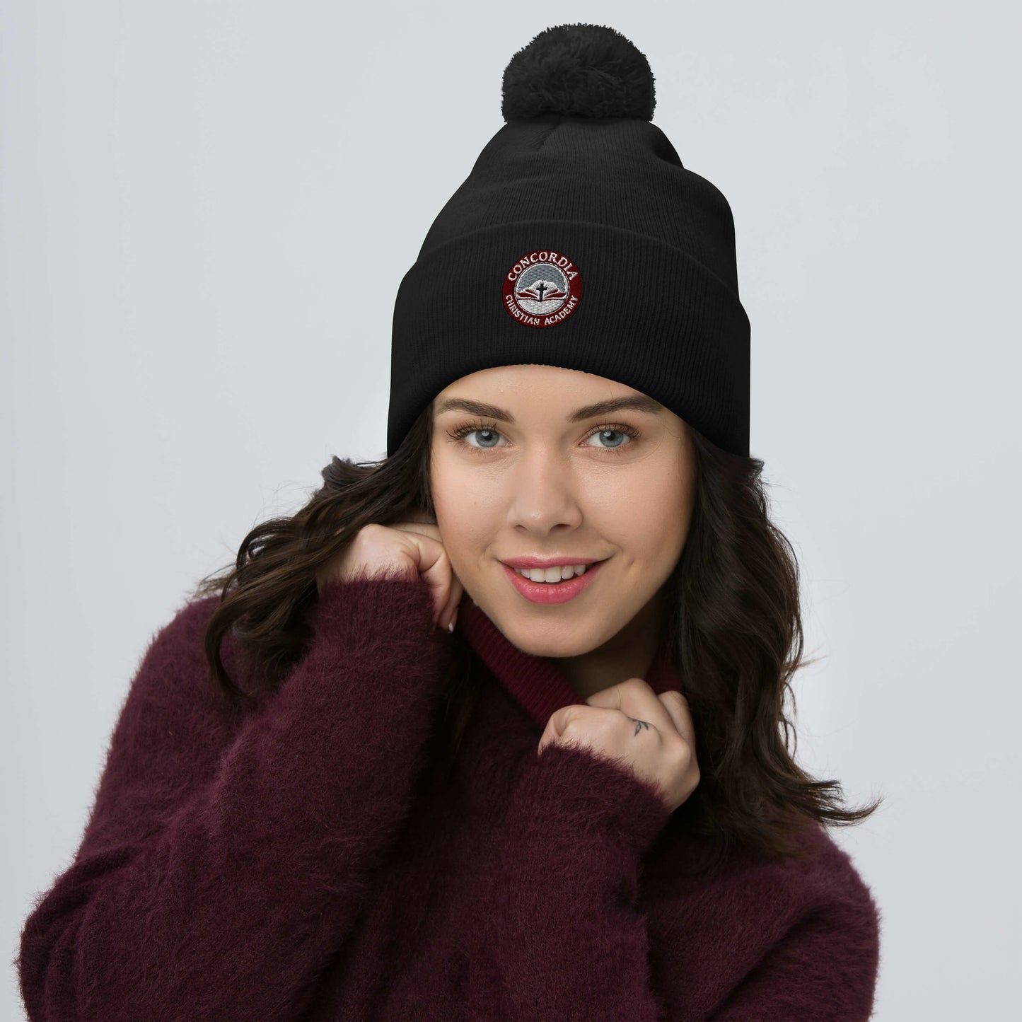 Concordia Christian Academy | Pom-Pom Beanie