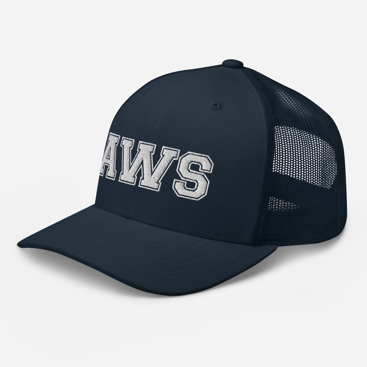 AWS Logo | Adjustable Mesh Hat (Navy)