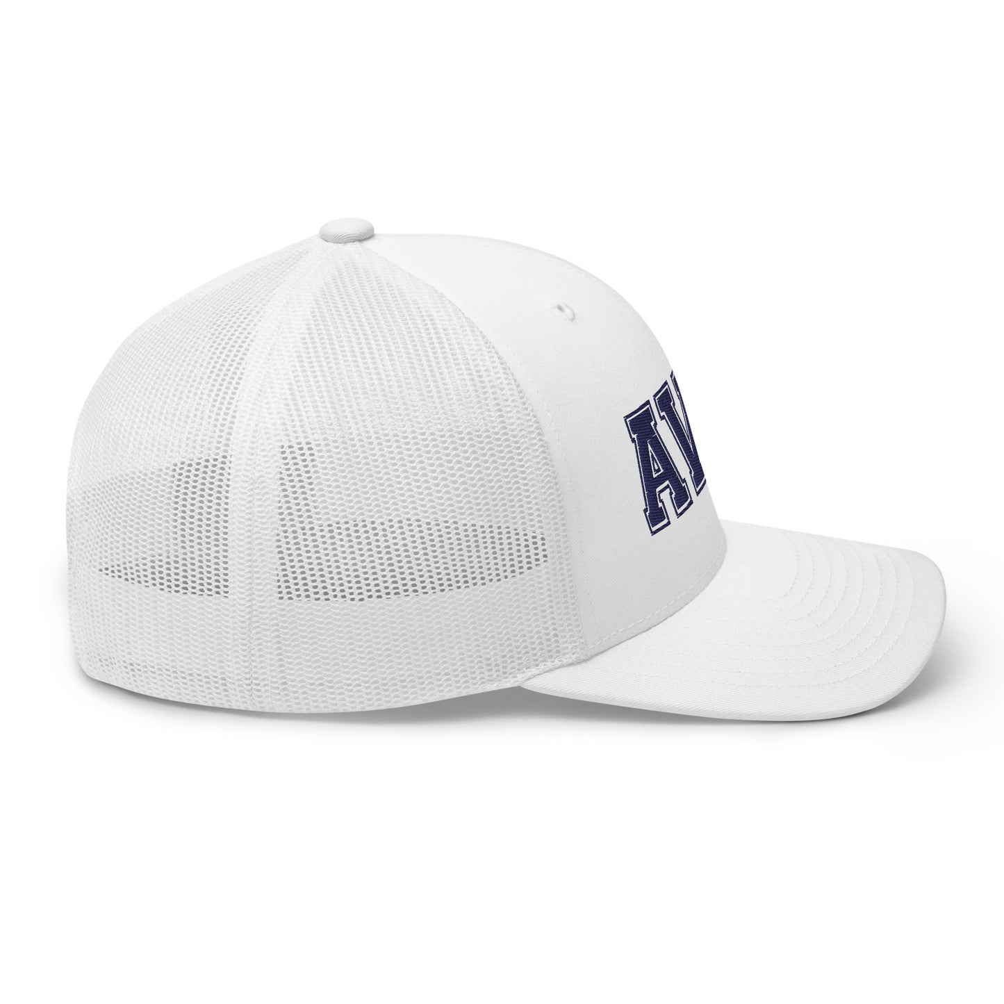 AWS Logo | Adjustable Mesh Hat (White)