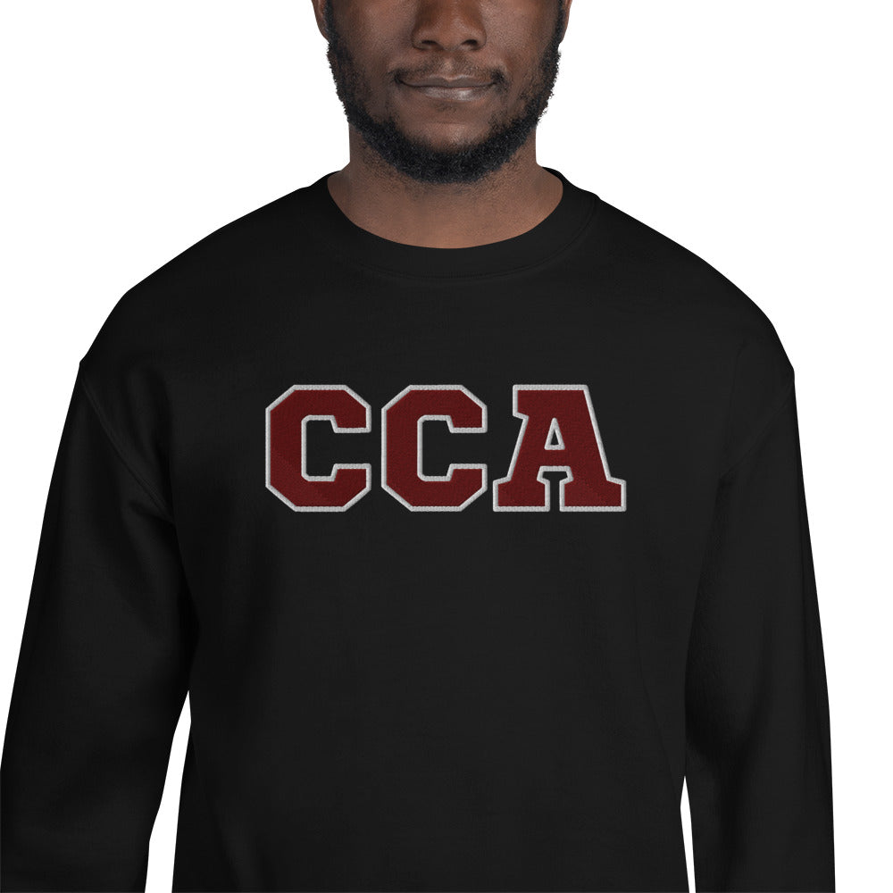 CCA Monogram | Embroidered Unisex Sweatshirt