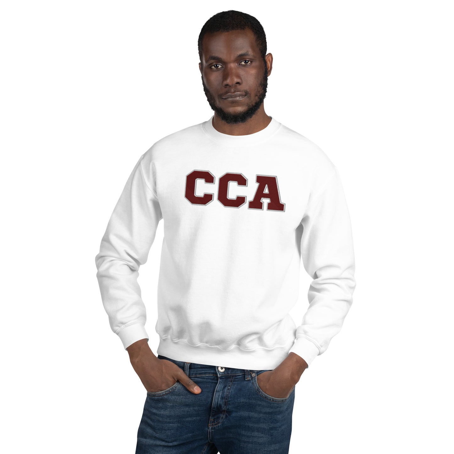 CCA Monogram | Embroidered Unisex Sweatshirt