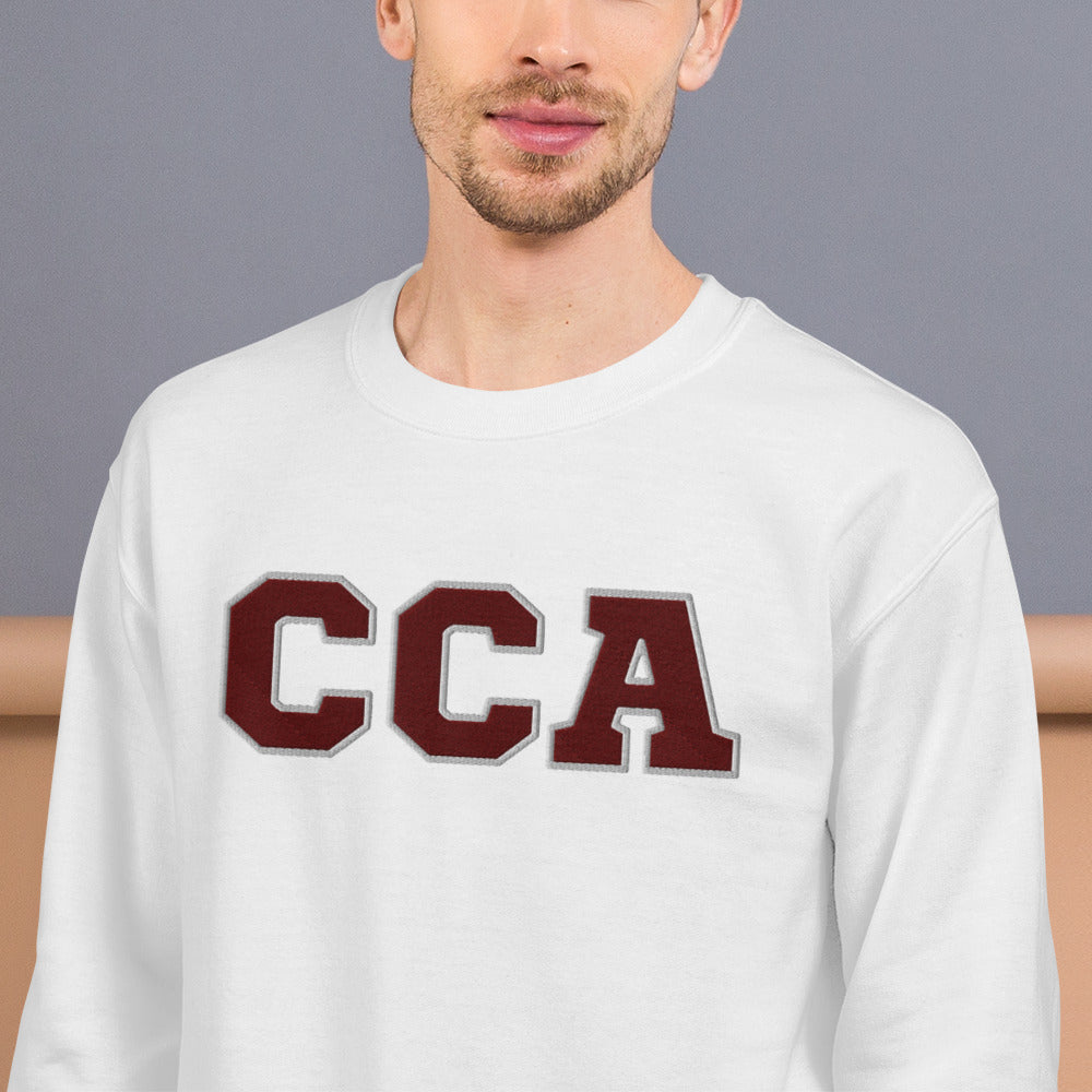 CCA Monogram | Embroidered Unisex Sweatshirt