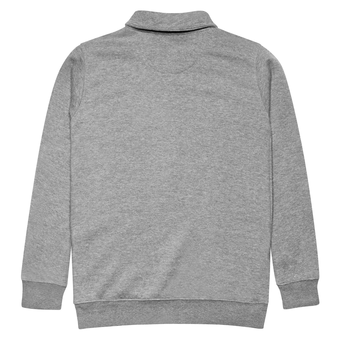 Annie Wright Schools | Unisex Fleece Quarter-Zip Pullover (Gray)