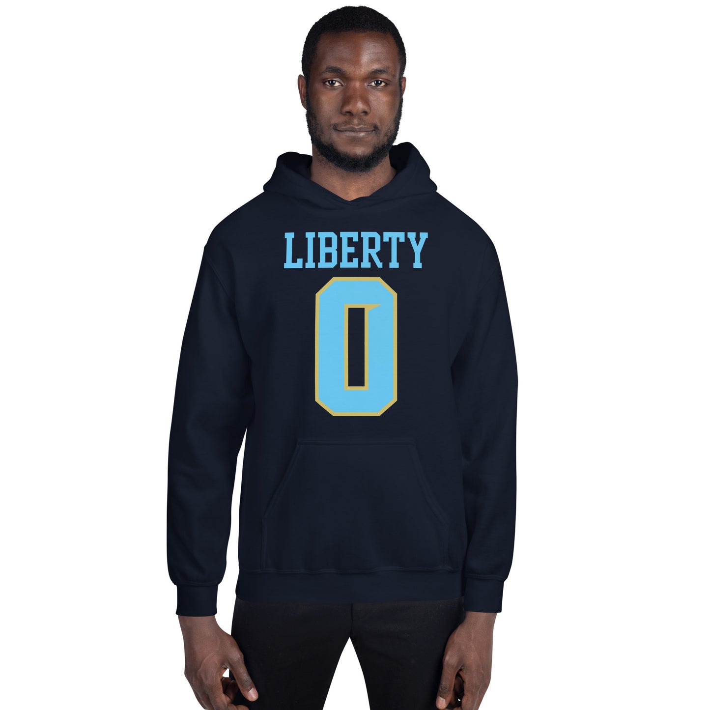 Liberty Falcons Jersey #0 | Unisex Soft Hoodie