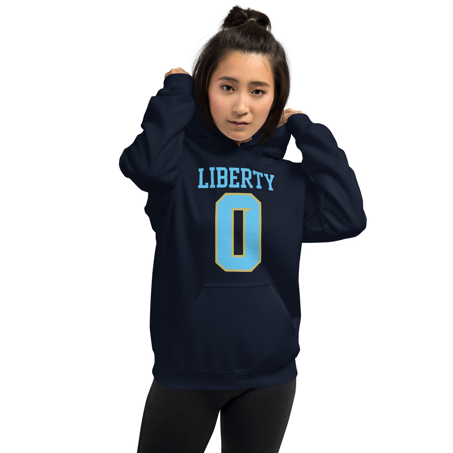 Liberty Falcons Jersey #0 | Unisex Soft Hoodie