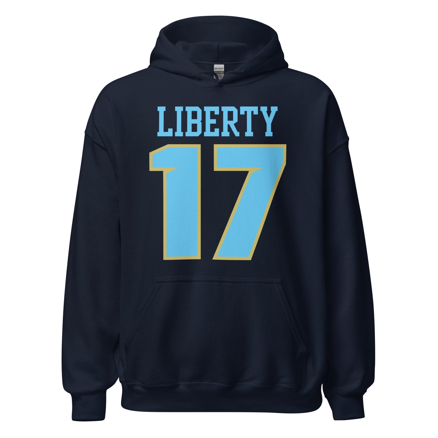 Liberty Falcons Jersey #17 | Unisex Soft Hoodie