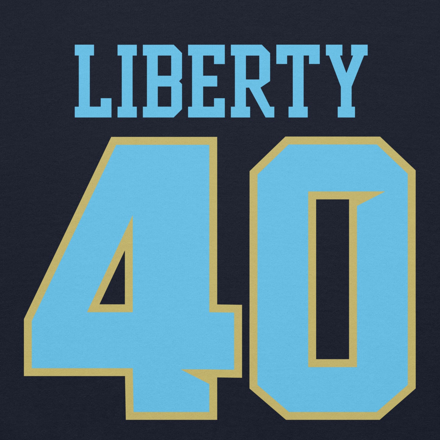 Liberty Falcons Jersey #40 | Unisex Soft Hoodie