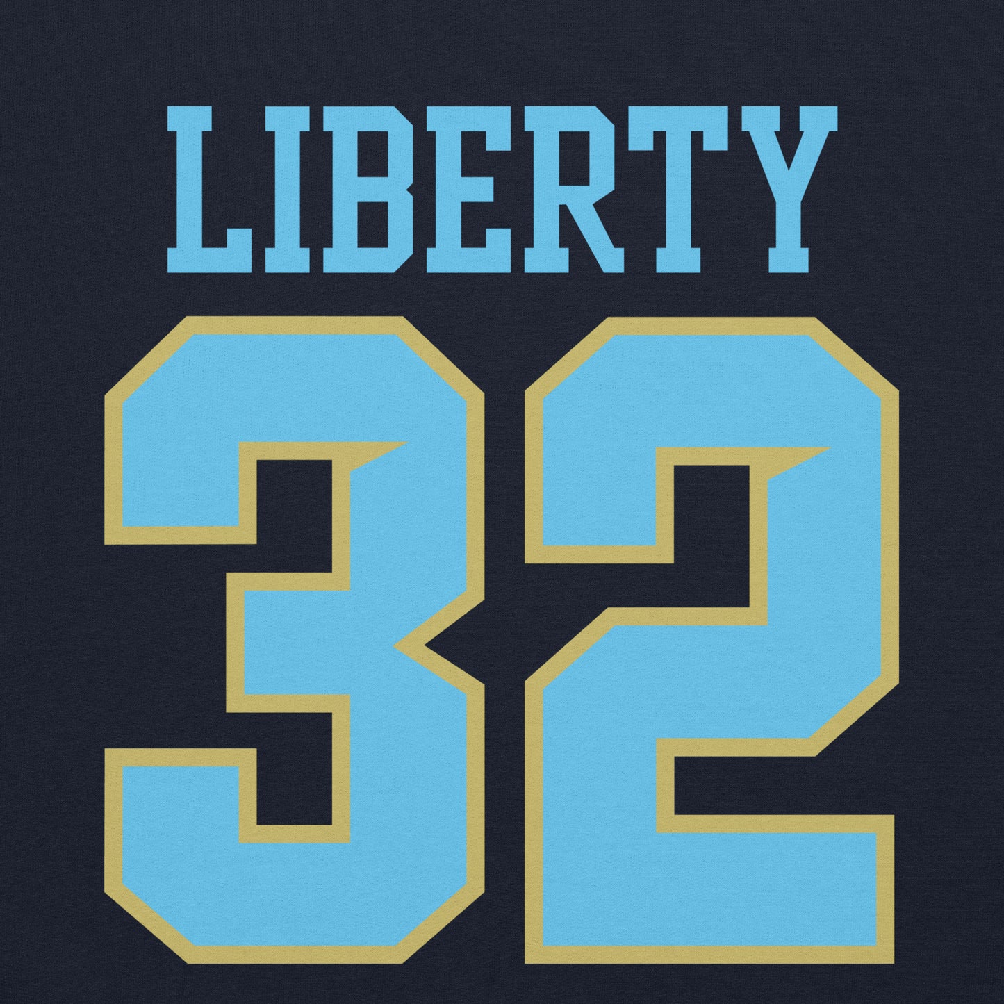 Liberty Falcons Jersey #32 | Unisex Soft Hoodie