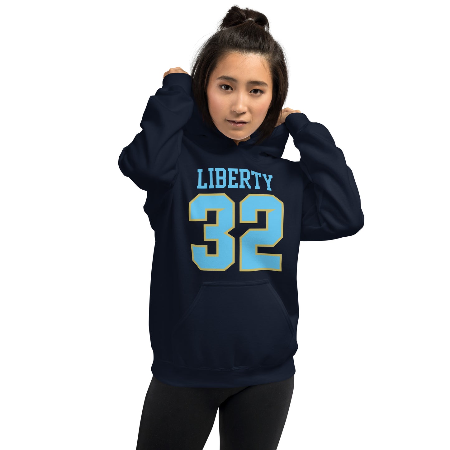 Liberty Falcons Jersey #32 | Unisex Soft Hoodie