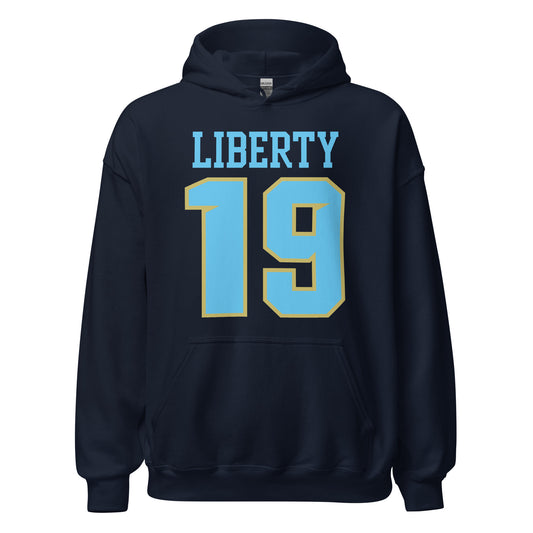 Liberty Falcons Jersey #19 | Unisex Soft Hoodie