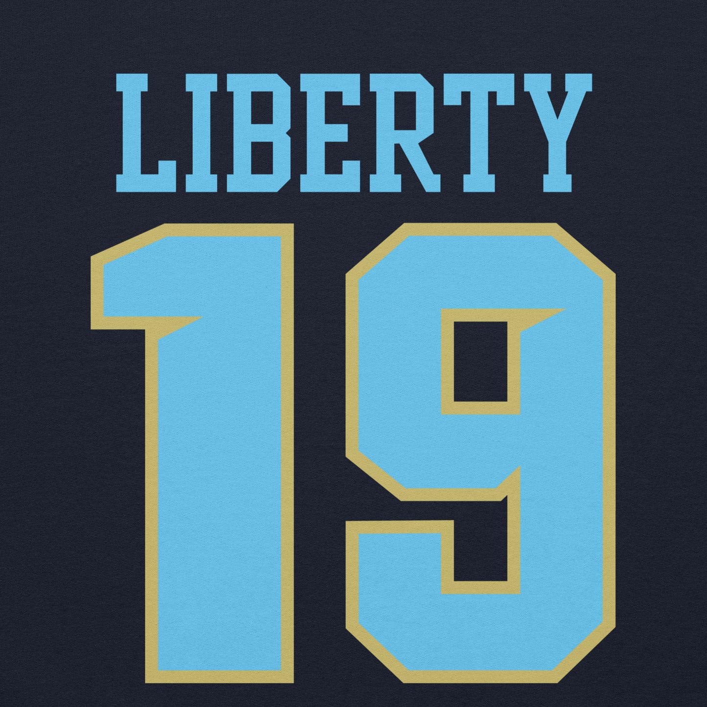 Liberty Falcons Jersey #19 | Unisex Soft Hoodie