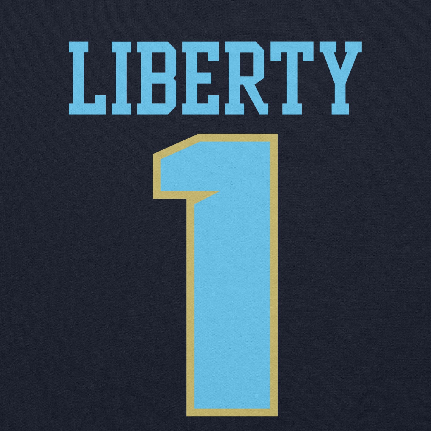 Liberty Falcons Jersey #1 | Unisex Soft Hoodie