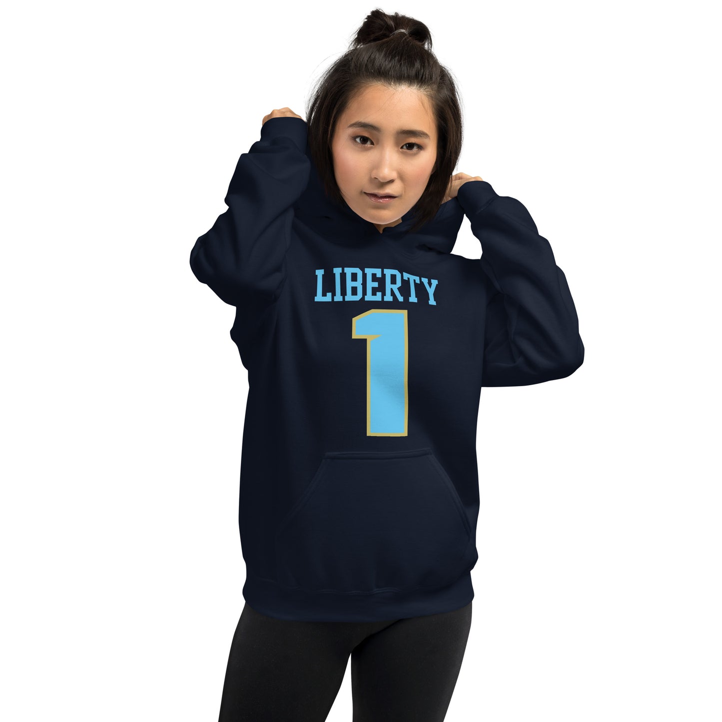 Liberty Falcons Jersey #1 | Unisex Soft Hoodie