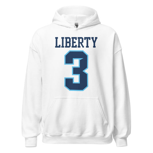 Liberty Falcons Jersey #3 | Unisex Soft Hoodie