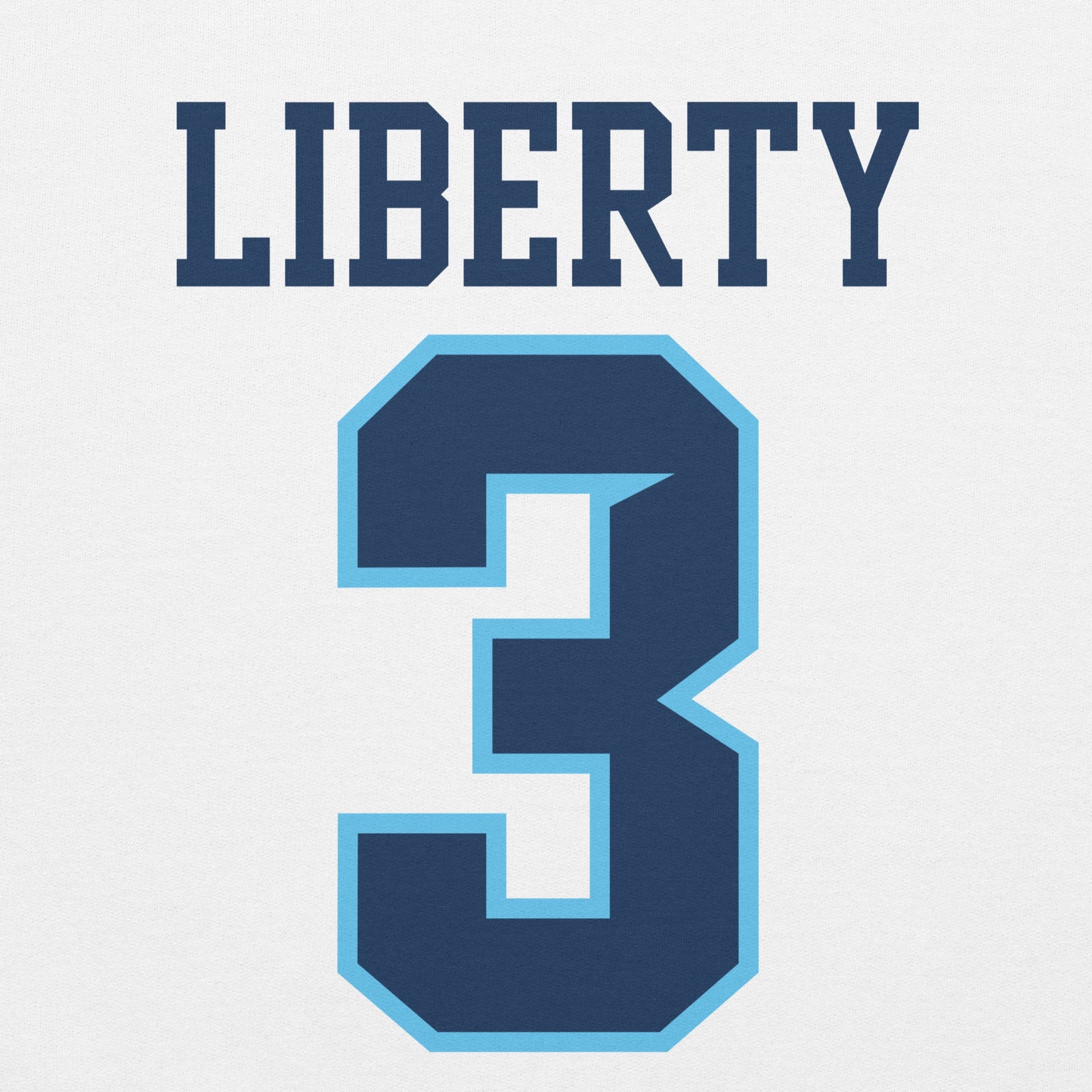 Liberty Falcons Jersey #3 | Unisex Soft Hoodie