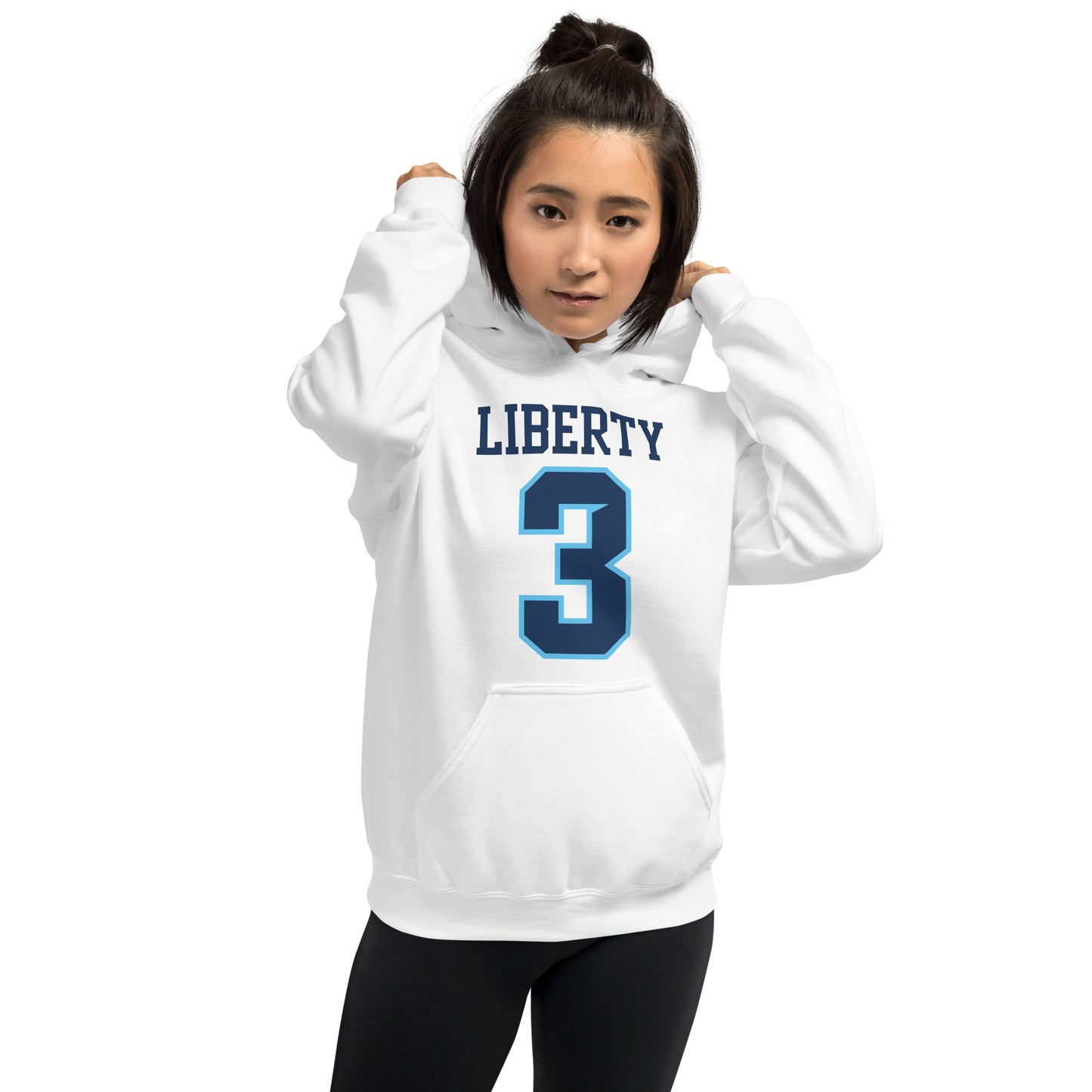 Liberty Falcons Jersey #3 | Unisex Soft Hoodie