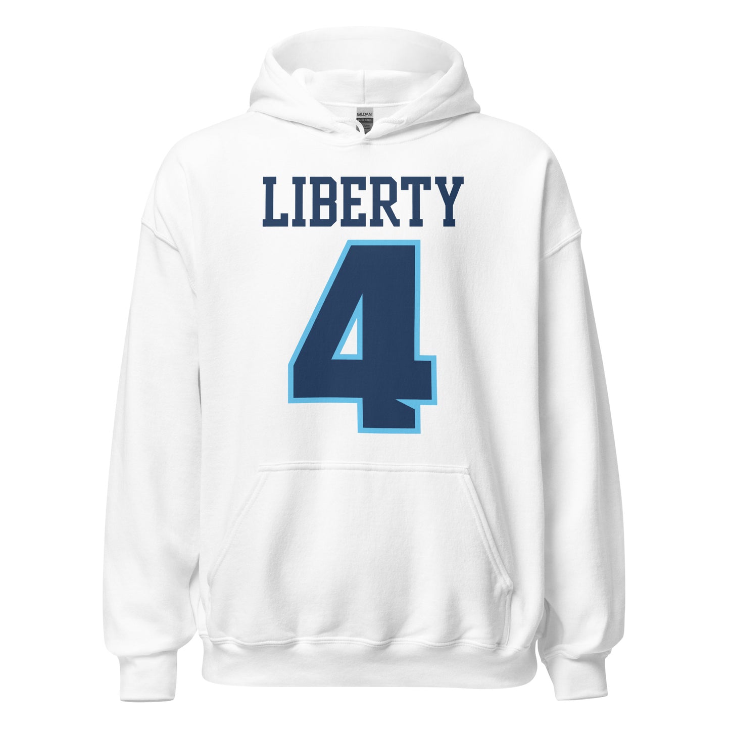 Liberty Falcons Jersey #4 | Unisex Soft Hoodie