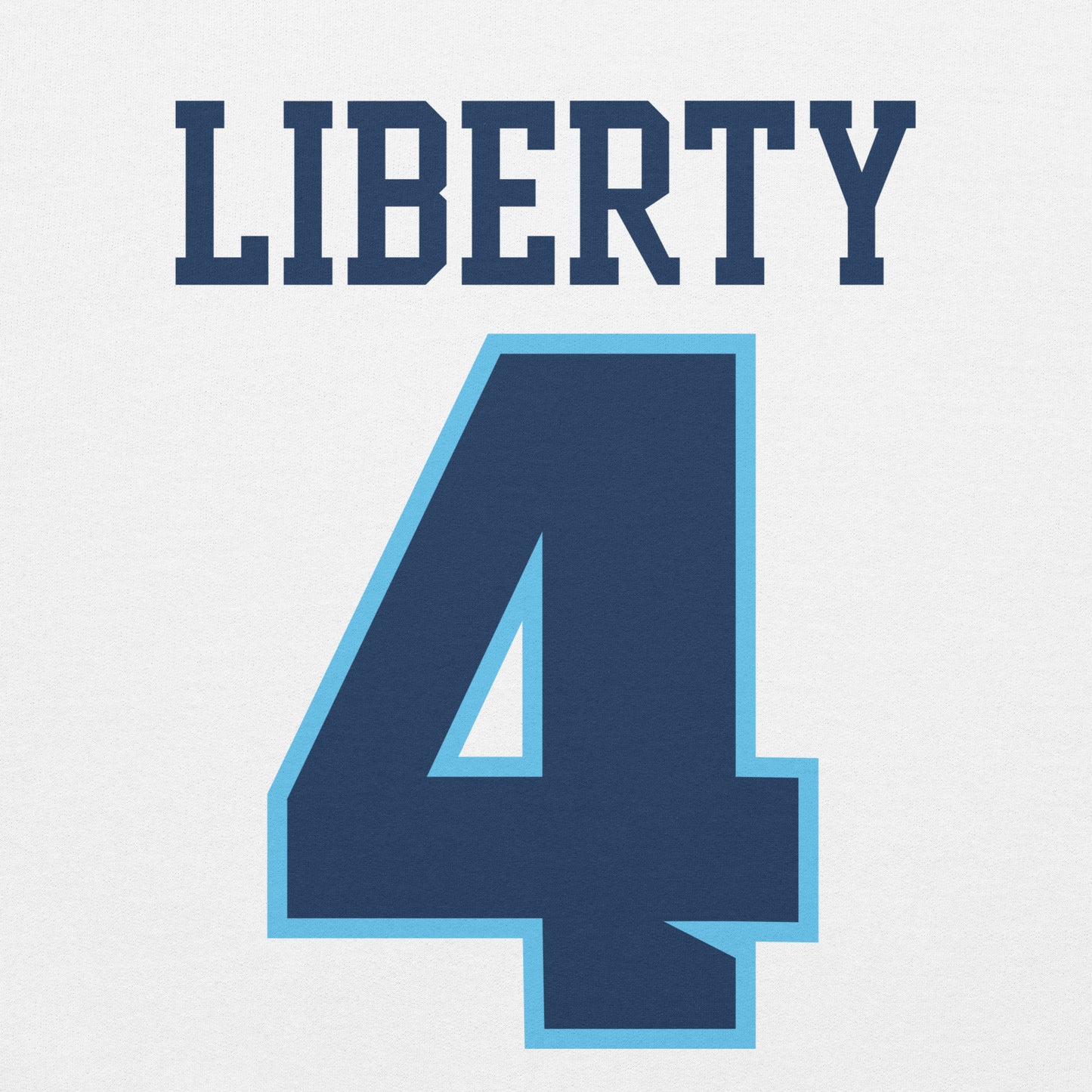 Liberty Falcons Jersey #4 | Unisex Soft Hoodie