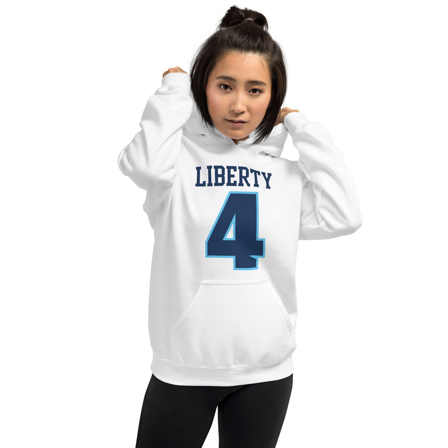 Liberty Falcons Jersey #4 | Unisex Soft Hoodie