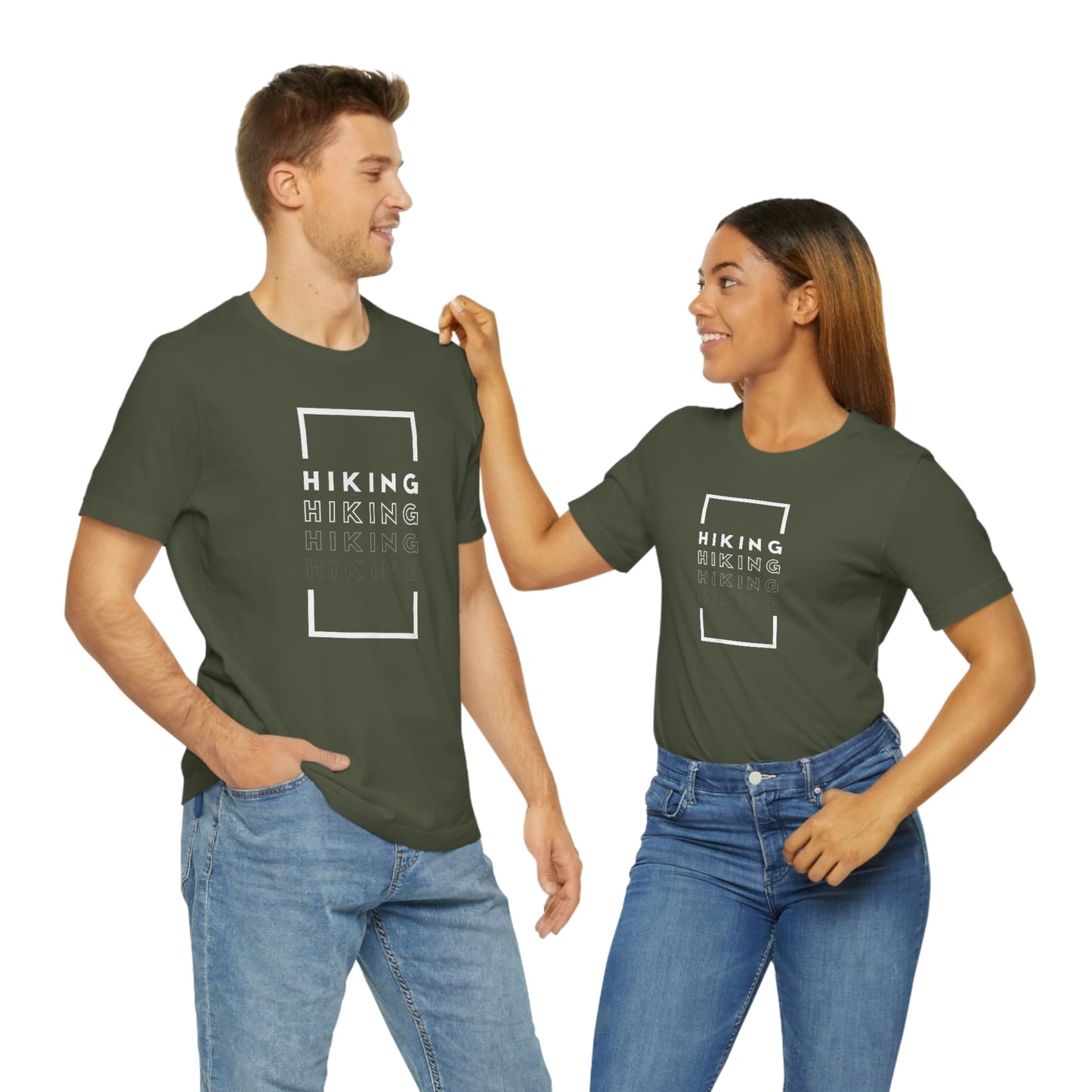 Hiking | Unisex Jersey Short Sleeve Tee - Mightee