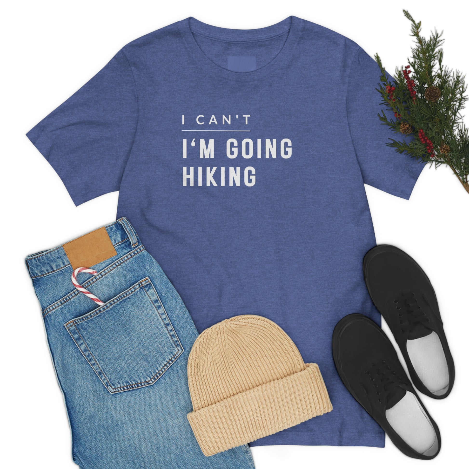 I'm Going Hiking | Unisex Jersey Short Sleeve Tee - Mightee