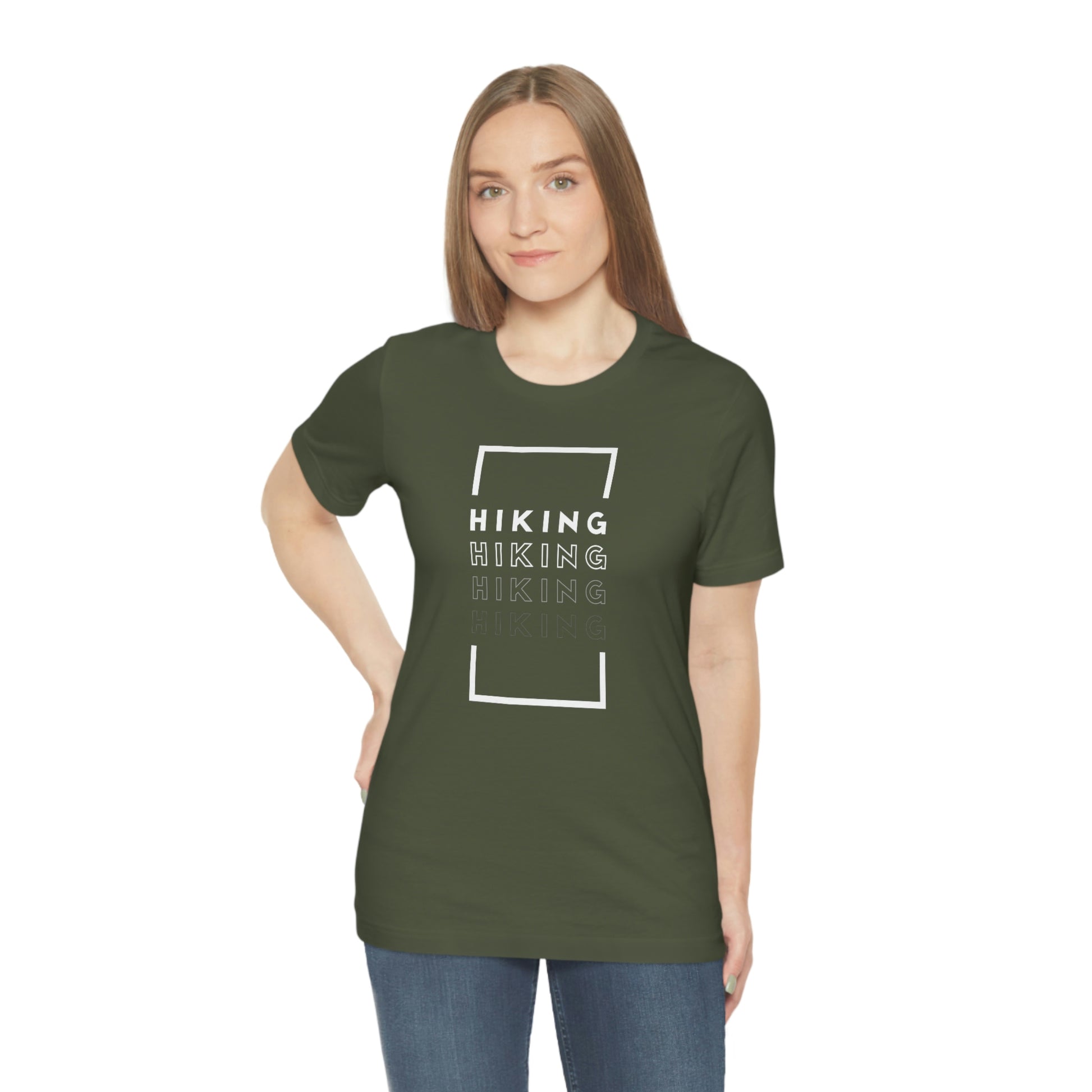 Hiking | Unisex Jersey Short Sleeve Tee - Mightee