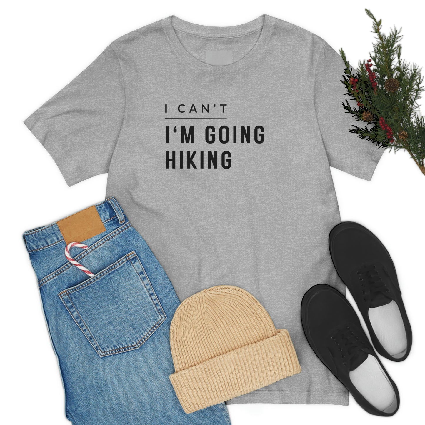 I'm Going Hiking | Unisex Jersey Short Sleeve Tee - Mightee