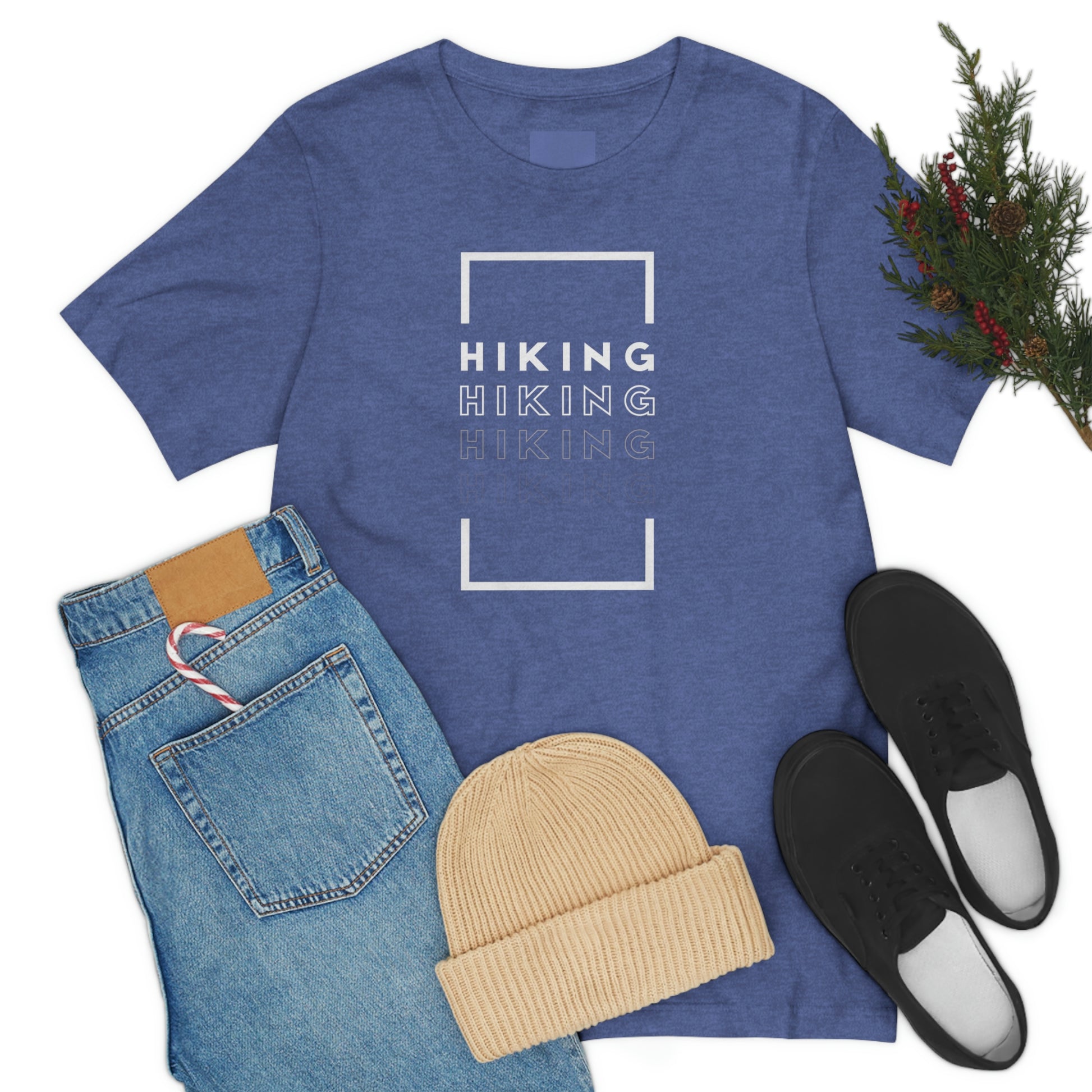 Hiking | Unisex Jersey Short Sleeve Tee - Mightee